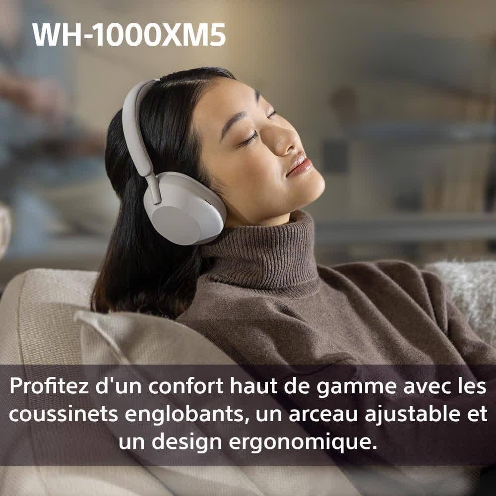 Sony WH-1000XM5 – Son Haute Fidélité & Confort Premium