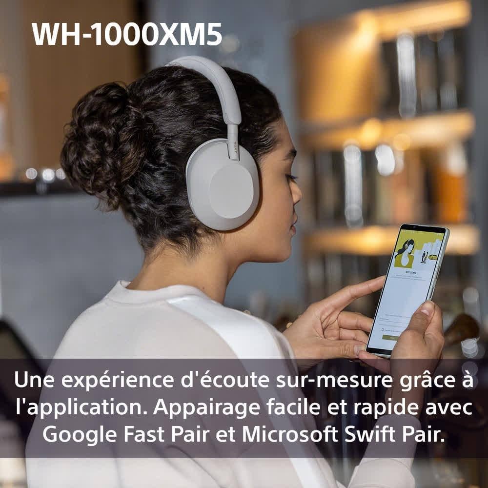 Sony WH-1000XM5 – Casque sans fil haute fidélité