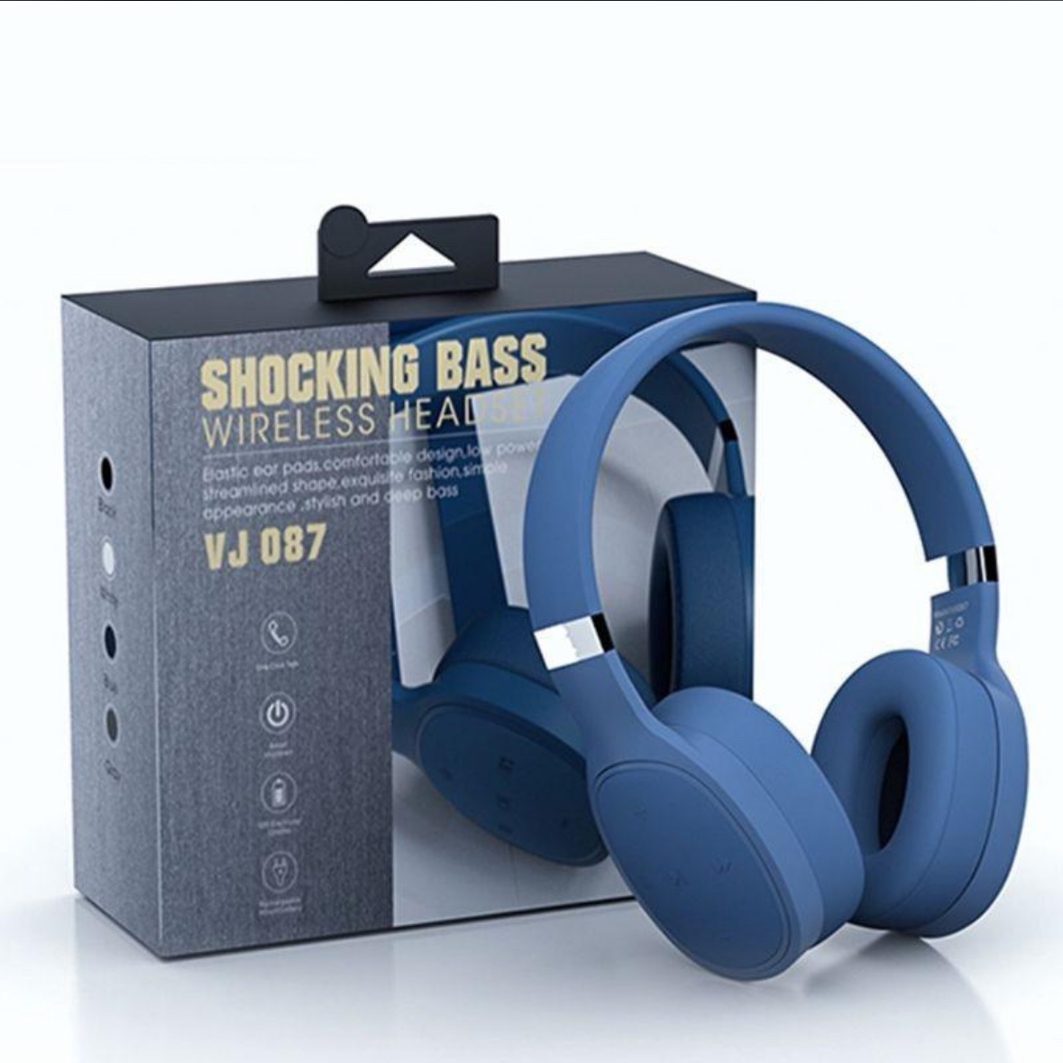 Casque JBL VJ-087 sans fil avec Bluetooth et design pliable