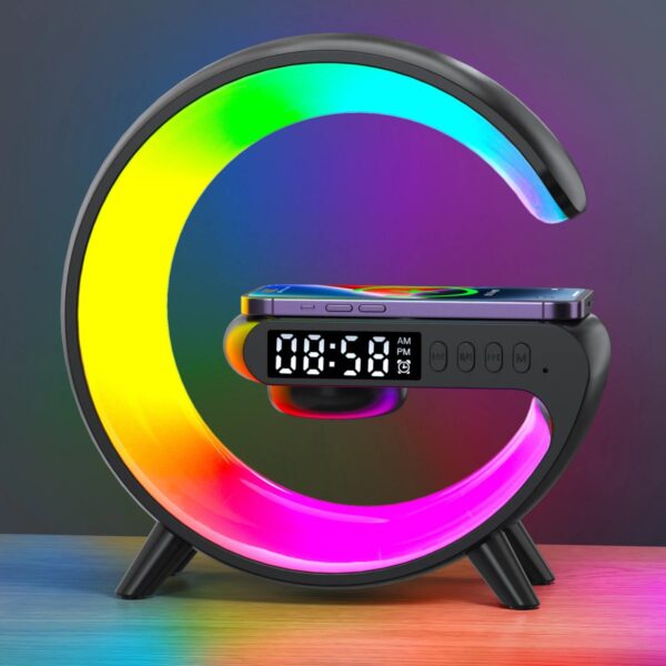 Led Wireless charging speaker 4-en-1