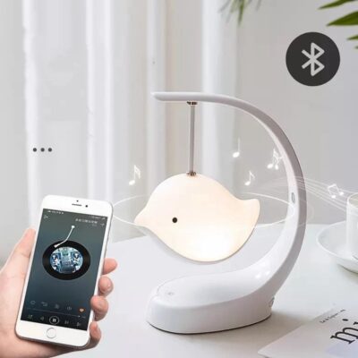 Lampe de chevet en forme d’oiseau