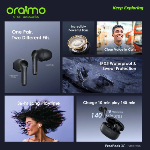 Oraimo FreePods 3c – Image 4