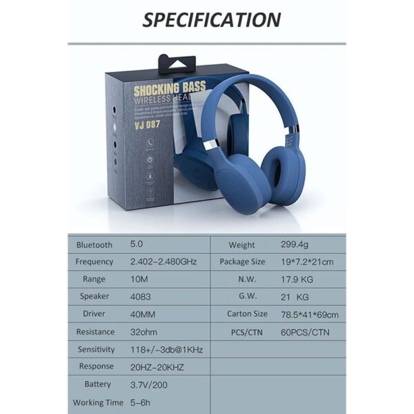 Casque Jbl Vj-087 – Image 10