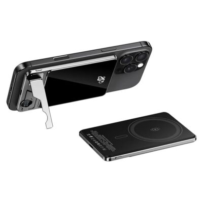 Power Bank magnétique ultra-fin 3en1
